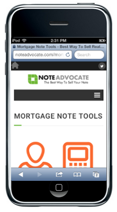 noteadvocate mortgage note tools iphone
